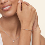 7 In. Diamond Bangle Bracelet (3/8 ct. tw.)